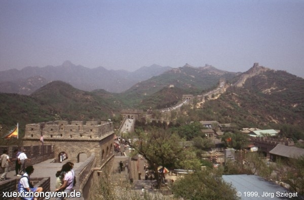 Weite der Chinesischen Mauer